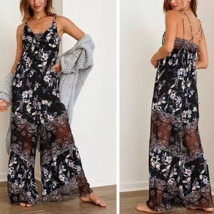 Free People Love Letter Onesie jumpsuit NWT Size S
